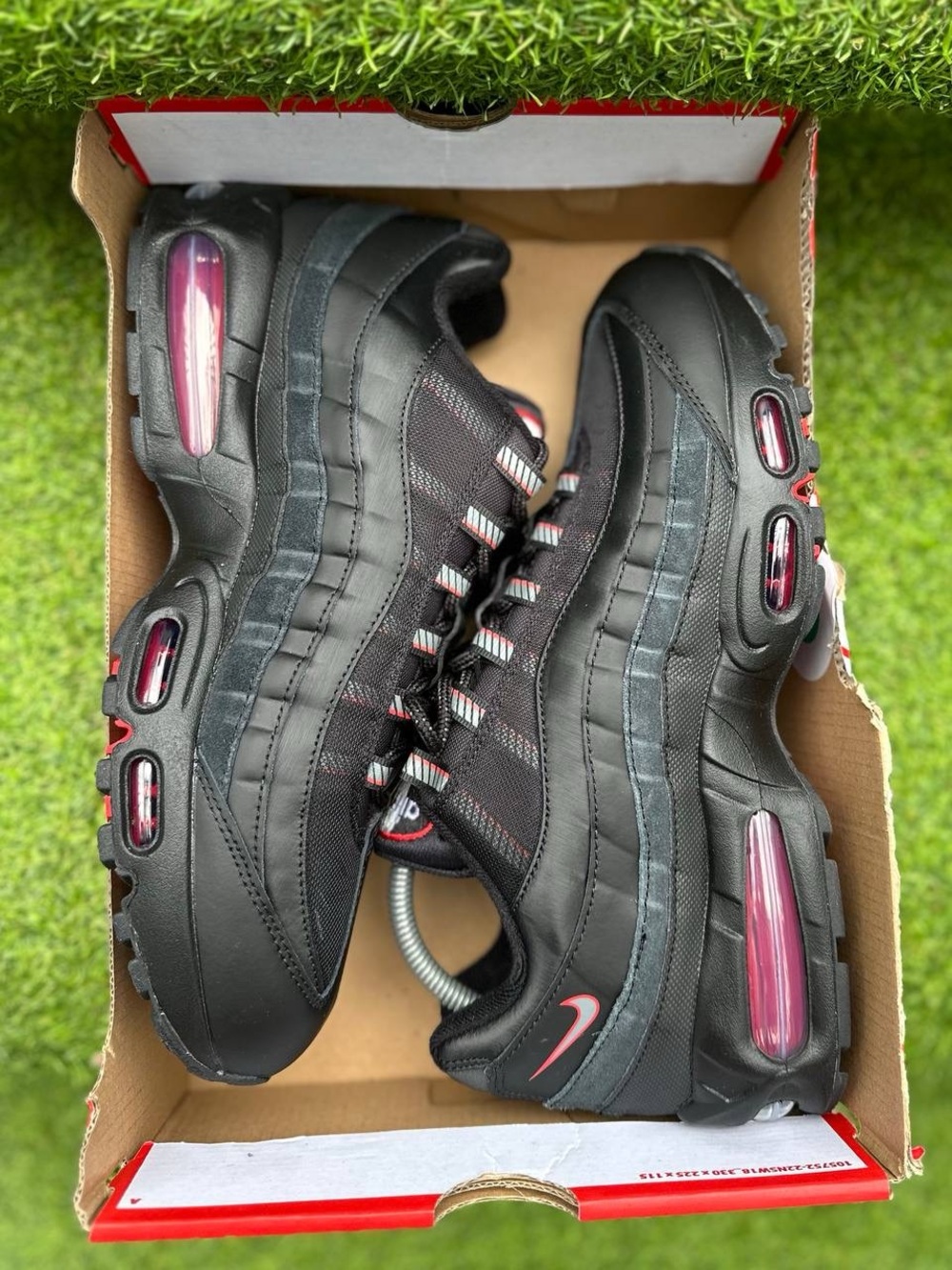 Nike Air Max 95 “Racing Pack Black University Red” Men’s Sneakers Brand New
